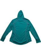 Fila Αθλητικό Hoodie Performance Half Zip Πετρόλ Γυναικείο XL