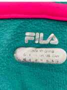 Fila Αθλητικό Hoodie Performance Half Zip Πετρόλ Γυναικείο XL
