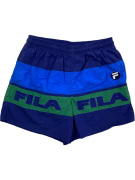 FILA ΑΘΛΗΤΙΚΟ ΣΟΡΤΣ VINTAGE COLOR-BLOCK ΜΕ ΜΕΓΑΛΟ ΚΕΝΤΗΤΟ LOGO ΜΠΛΕ/ΠΡΑΣΙΝΟ ΑΝΔΡΙΚΟ S/M
