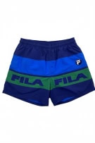 FILA ΑΘΛΗΤΙΚΟ ΣΟΡΤΣ VINTAGE COLOR-BLOCK ΜΕ ΜΕΓΑΛΟ ΚΕΝΤΗΤΟ LOGO ΜΠΛΕ/ΠΡΑΣΙΝΟ ΑΝΔΡΙΚΟ S/M