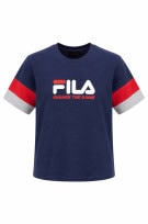 FILA GRAPHIC TEE SPORTSWEAR NAVY ΑΝΤΡΙΚΟ PRE OWNED L