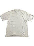FILA polo vintage con logo ricamato écru unisex XL usata