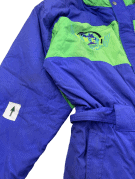 FILA ΟΛΟΣΩΜΗ ΦΟΡΜΑ ΣΚΙ VINTAGE ΜΠΛΕ ΠΡΑΣΙΝΟ ΚΙΤΡΙΝΟ UNISEX PRE OWNED 3XL