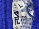 1998 FILA TRACK PANTS ATHLETIC BLUE MEN PRE OWNED L
