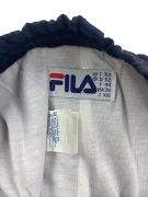 Fila Pantaloni da tuta con logo vintage blu da uomo XXL