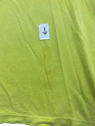 Fila Polo Shirt Casual Logo Lime Green Men’s XXL
