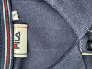 FILA POLO SHIRT RETRO BLU NAVY UOMO PRE OWNED S