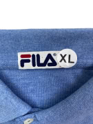 FILA POLO SHIRT VINTAGE ΜΕ ΛΟΓΟΤΥΠΟ ΜΠΛΕ ΑΝΔΡΙΚΟ XL