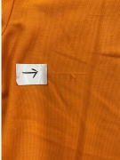 FILA Polo con logo vintage arancione da uomo S (48)