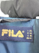 FILA PUFFER ΜΠΟΥΦΑΝ 90s LOGO ΜΑΥΡΟ UNISEX XL