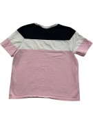 Fila T-shirt Colorblock Ροζ / Λευκό / Μαύρο
