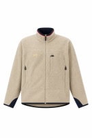 FILA FLEECE JACKET SPORTSWEAR CREAM MENS PRE OWNED L