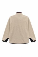 FILA FLEECE JACKET SPORTSWEAR CREAM MENS PRE OWNED L