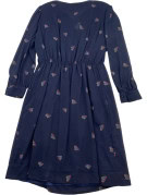 FIORELLA RUBINO ABITO RETRO NAVY DONNA PRE OWNED L
