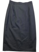FIORELLA RUBINO MIDI SKIRT BLACK WOMEN'S S