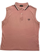 FRED PERRY ΑΜΑΝΙΚΗ ΜΠΛΟΥΖΑ POLO VINTAGE ΚΕΝΤΗΤΟ ΛΟΓΟΤΥΠΟ ΣΑΠΙΟ ΜΗΛΟ ΓΥΝΑΙΚΕΙΟ S/M