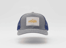 FRONTIER CAPPELLINO TRUCKER GRIGIO BLU UNISEX PRE OWNED
