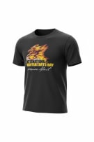 FRUIT OF THE LOOM T-SHIRT VINTAGE "MARTIAL ARTS" GRAPHIC ΜΑΥΡΟ ΑΝΔΡΙΚΟ L