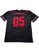 FUBU FOOTBALL JERSEY ATHLETIC STREETWEAR ΜΑΥΡΟ ΑΝΤΡΙΚΟ PRE OWNED XL