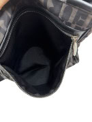 FURLA BORSA A TRACOLLA MONOGRAM NERA DONNA PRE OWNED
