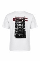 G STAR GRAPHIC TEE STREETWEAR WHITE ΑΝΤΡΙΚΟ PRE OWNED L