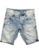 G-STAR RAW Denim Shorts Vintage Distressed Γαλάζιο Ανδρικό S