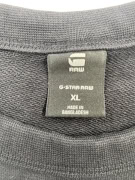 G-STAR RAW ΦΟΥΤΕΡ ΧΩΡΙΣ ΚΟΥΚΟΥΛΑ GRAPHIC MOTO ΜΑΥΡΟ ΑΝΔΡΙΚΟ XL