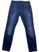 G-STAR RAW LYNN MID SKINNY JEANS LOGO BLUE WOMEN’S XS/S