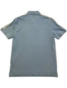 G STAR RAW POLO SHIRT MINIMAL LIGHT BLUE MEN PRE OWNED M