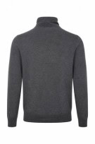G STAR RAW ΠΛΕΚΤΟ HALF ZIP ΠΟΥΛΟΒΕΡ ΜΕ ΓΙΑΚΑ ΜΕΛΑΝΖΕ ΓΚΡΙ ΑΝΤΡΙΚΟ PRE OWNED XL