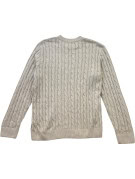 G STAR RAW ΠΛΕΚΤΟ ΠΟΥΛΟΒΕΡ CABLE KNIT BEIGE ΑΝΤΡΙΚΟ PRE OWNED L