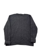 G STAR RAW ΠΛΕΚΤΟ ΠΟΥΛΟΒΕΡ ΚΛΑΣΙΚΟ ΑΝΘΡΑΚΙ ΑΝΤΡΙΚΟ PRE OWNED XXL