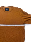 G STAR RAW MAGLIONE MINIMAL CAMMELLO UOMO PRE OWNED L
