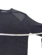 G STAR RAW ΠΛΕΚΤΟ ΠΟΥΛΟΒΕΡ MINIMAL ΜΑΥΡΟ ΑΝΤΡΙΚΟ PRE OWNED L