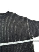 G STAR RAW ΠΛΕΚΤΟ ΠΟΥΛΟΒΕΡ MINIMAL ΜΑΥΡΟ UNISEX PRE OWNED XL