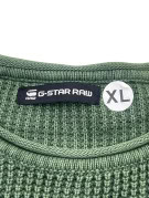 G STAR RAW ΠΛΕΚΤΟ ΠΟΥΛΟΒΕΡ MINIMAL ΧΑΚΙ ΑΝΤΡΙΚΟ PRE OWNED XL
