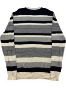 G STAR RAW ΠΛΕΚΤΟ ΠΟΥΛΟΒΕΡ ΡΙΓΕ NAVY ΓΚΡΙ ΚΡΕΜ ΑΝΤΡΙΚΟ PRE OWNED L