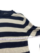 G STAR RAW ΠΛΕΚΤΟ ΠΟΥΛΟΒΕΡ ΡΙΓΕ NAVY ΜΠΕΖ ΑΝΤΡΙΚΟ PRE OWNED L