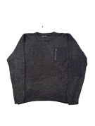 G STAR RAW ΠΛΕΚΤΟ ΠΟΥΛΟΒΕΡ UTILITY CHARCOAL ΑΝΤΡΙΚΟ PRE OWNED XXL