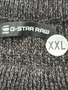G STAR RAW ΠΛΕΚΤΟ ΠΟΥΛΟΒΕΡ UTILITY CHARCOAL ΑΝΤΡΙΚΟ PRE OWNED XXL