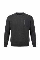 G STAR RAW ΠΛΕΚΤΟ ΠΟΥΛΟΒΕΡ UTILITY CHARCOAL ΑΝΤΡΙΚΟ PRE OWNED XXL