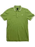 G-Star RAW Polo Μπλούζα Casual Logo Κεντημένο Πράσινη Ανδρική M