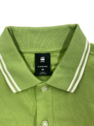 G-Star RAW Polo Μπλούζα Casual Logo Κεντημένο Πράσινη Ανδρική M