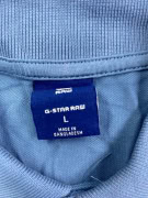 G-Star Raw Polo Maglia azzurra da uomo L