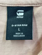G STAR RAW POLO ΜΠΛΟΥΖΑ MINIMAL ΜΠΕΖ ΑΝΤΡΙΚΟ PRE OWNED L