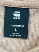G STAR RAW ΠΟΛΟ ΜΠΛΟΥΖΑ MINIMAL ΜΠΕΖ ΑΝΤΡΙΚΟ PRE OWNED L