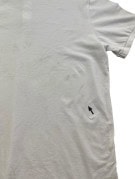 G STAR RAW POLO SHIRT MINIMAL OFF WHITE MEN PRE OWNED L