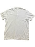 G STAR RAW POLO SHIRT MINIMAL OFF WHITE MEN PRE OWNED L