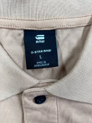 G-Star Raw Polo Μπλούζα Μπεζ Ανδρική L
