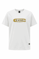 G STAR RAW T SHIRT GRAPHIC ΛΕΥΚΟ ΑΝΤΡΙΚΟ PRE OWNED XL
